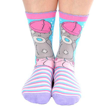 Striped Calf Length Horse Riding Socks Size 12-3 £6.00